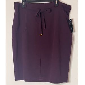 Women’s Purple Pencil Skirt